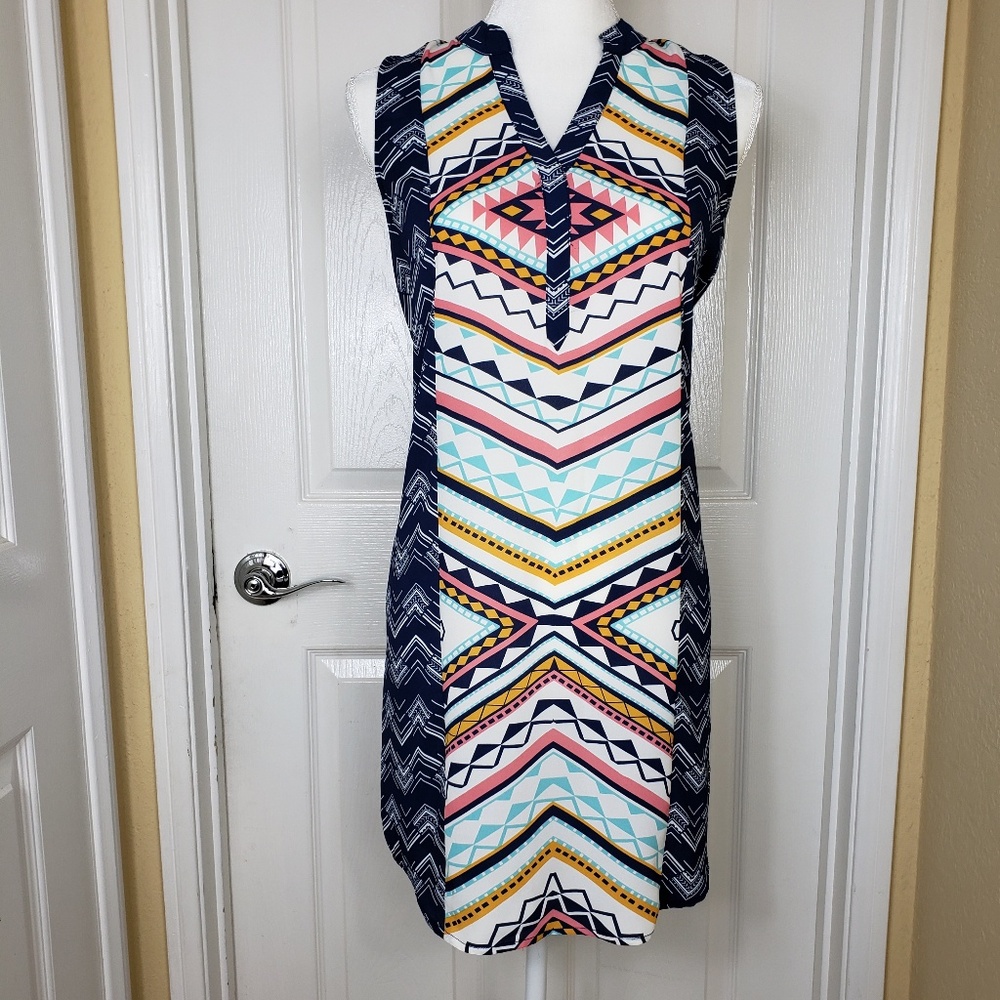 Xhilaration Sleeveless Dress Size Small Multicolor